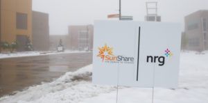 Sunshare lawn sign