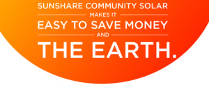 Community solar banner