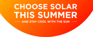 Choose solar banner