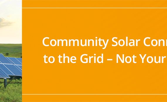 Community solar billboard