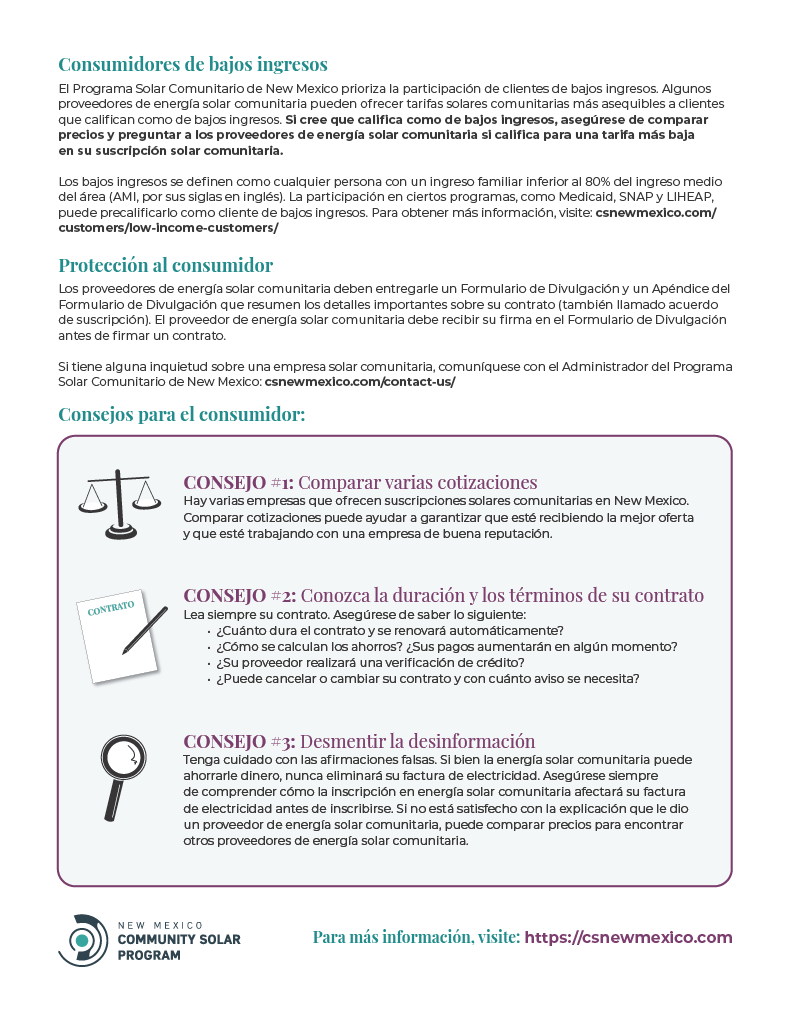 Folleto (Reverso)